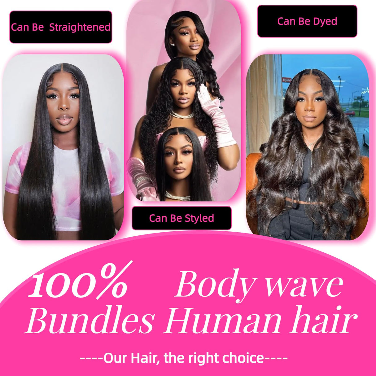 Body Wave Bundles Human Hair 12A Human Hair Bundles 100% Unprocessed Brazilian Virgin Hair Bundle Deals Quick Weave 3 Bundle Real Human Hair Natural Black Hair Extensions For Woman 18 20 22 Inch