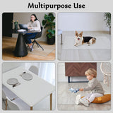 Blvornl Office Chair Mat for Hard Wood Floor, Sturdy Plastic Protector Floor Mat for Office Chair, Rectangle Transparent PVC Computer Hard Floor Chair Mat for Desk, Office, Home (Clear, 35.5 X 48in)