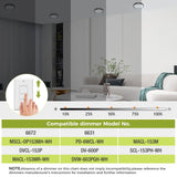 10PACK Flush Mount LED Ceiling Light Fixture Black, 12Inch 28Watt, Dimmable & 3000K-4500K-6000K 3 Color Selectable Ceiling Lamp 3200LM Low Profile Ceiling Light for Kitchen Bedroom Hallway Porch