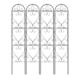 XYCCRX 4 Pack Garden Trellis, Metal Trellis for Outdoor Climbing Plants