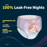 Goodnites Girls' Nighttime Bedwetting Underwear, Size Extra Small (28-43 lbs), 44 Ct (2 Packs of 22), Packaging May Vary