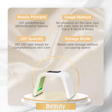Fxtiaa LED-Face-Light-Therapy, 7 in 1 Color LED Face Mask Facial Body Beauty Equipment
