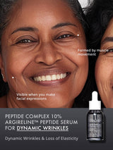 Depology Peptide Serum Duo, MATRIXYL® 3000 Serum + Peptide Complex 10% Wrinkle Defense, Argireline™ Peptide Serum, Hydrating Face Serum Targets Dynamic Wrinkles