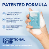 Hermon Antifungal Soap with Tea Tree Oil: Antifungal Bar Soothing Care & Relief of Itchy for Ringworm Jock Itch Tinea Versicolor Athletes Foot - Body & Face Wash