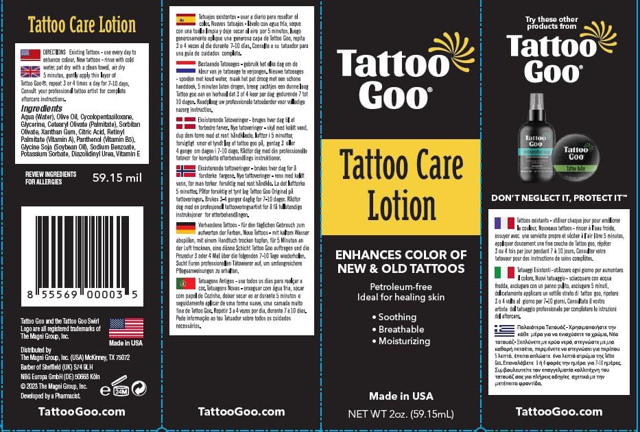 Tattoo Goo Aftercare Kit Includes Antimicrobial Soap, Balm, and Lotion, Tattoo Care for Color Enhancement + Quick Healing - Vegan, Cruelty-Free, Petroleum-Free, Tattoo Artist Gifts (3 Piece Set)
