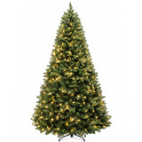 Hykolity 7 ft Prelit Artificial Christmas Tree with 300 Warm White LEDs