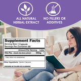 VH Nutrition VITEX+ | Vitex Chasteberry Supplement for Women | Hormonal Balance* and Fertility Support* | 650mg Per Serving of Vitex Berry Extract Powder | 60 Capsules