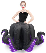 anroog Inflatable Costume Adult Octopus Costume Women Octopus Halloween Blow Up Costumes for Womens Cartoon Cosplay Party