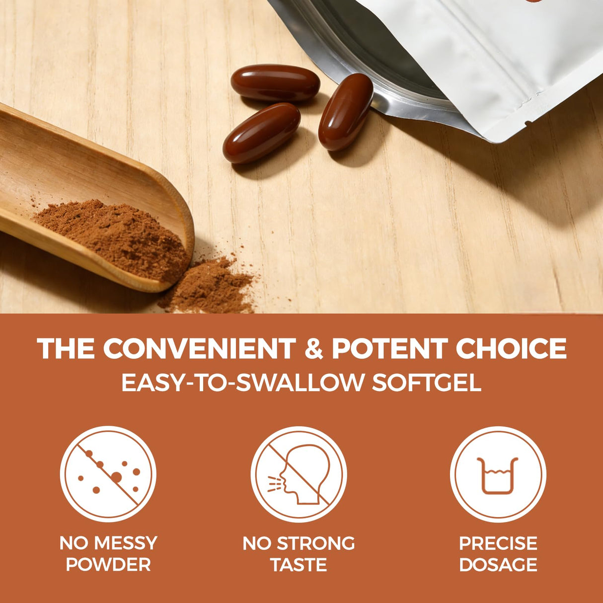 LIRAE Ceylon Cinnamon Ceylon Cinnamon Soft Gels Equivalent with Mct Oil, Highly Bioavailable Herbal Extract | Non-GMO, Gluten Free | 300 Softgel (3)