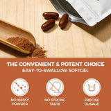 LIRAE Ceylon Cinnamon Ceylon Cinnamon Soft Gels Equivalent with Mct Oil, Highly Bioavailable Herbal Extract | Non-GMO, Gluten Free | 300 Softgel (3)