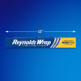 Reynolds Wrap Non Stick Aluminum Foil, Nonstick Aluminum Foil Roll, Prevents Food Sticking and Messy Cleanup, Great for Covering Casseroles and leftovers, 43.33 Yards x 12 Inches, 130 Sq.Ft.