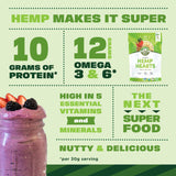 Manitoba Harvest Organic Hemp Hearts, Shelled Hemp Seeds, 18 oz