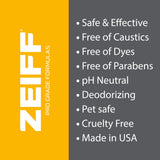 Zeiff Pro-Grade Multi-Purpose Probiotic Enzyme Cleaner - Powerful Cleaning & Odor Eliminating Formula For Professional & Home Surfaces - 1 Gallon - Fragrance Free