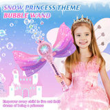 Britik Bubble Wand for Kids, LED Light Music Bubble Toys Girl Gifts Age 3+