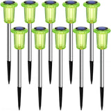 DenicMic Solar Halloween Lights Outdoor Waterproof 10 Pack Halloween Decor