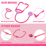 Liberry Toddlers Doctor Kit Toy for Girls Boys Ages 2 3 4 5, Pink