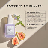 HERBIVORE Bakuchiol Retinol Alternative Moon Fruit Face Serum EXTRA STRENGTH – 1% Bakuchiol + Peptides, Smooths Skin, Reduces Fine Lines & Wrinkles, Plant-based, Vegan, Cruelty-free, 30mL / 1 oz