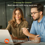 Genius Consciousness - Premium Nootropic Powder for Focus, Memory & Mental Clarity - AlphaSize, NeuroFactor, Lion’s Mane & Dynamine - Natural Brain Booster for Studying, Work & Creativity – Watermelon