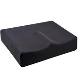 Extra Large Office Chair Seat Cushion, Memory Foam Cushion for Coccyx, Tailbone, Sciatic Pain Relief, Non-Slip Chair Pads for Car, Wheelchair, Gaming Chair