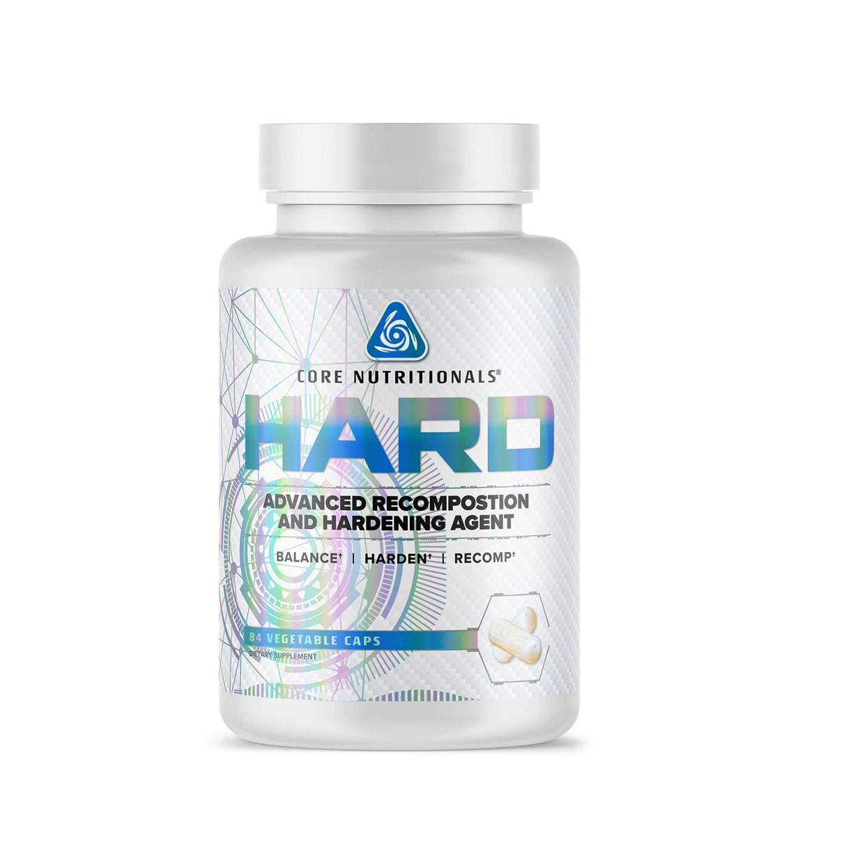 Core Nutritionals Platinum Hard Advanced Recomposition and Hardening Agent, Cortisol Management and Hormonal Production Support (84 Capsules)