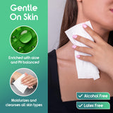 Inspire Ultra Thick Rinse Free Body Wash Wipes, Bathing Wipes, Shower Wipes - Rinse Free Wet Wipes, Thick Strong Extra Large With Aloe Vera Enriched