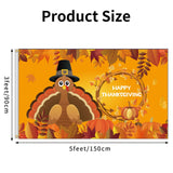 Shimeyao 4 Pcs Halloween Flags 3 x 5 Ft Outdoor Fall Holiday Large Flags Thanksgiving Turkey Pumpkin Merry Christmas Snowman Flag for Home Garden Festival Party Decoration(Bright Patterns)