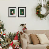 upsimples 9x12 Picture Frame, Gallery Wall Frames Set of 5, Black