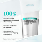 Anua PDRN Hyaluronic Acid Moisturizing Cleansing Foam, 5.07 fl oz