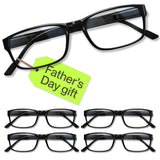 Gaoye Professional Reading Glasses for All Day - Computer Readers with Blue Light Protection - Value Pack