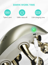 SKG Neck Massager for Pain Relief Deep Tissue FSA HSA Eligible Shiatsu Neck and Shoulder Massger with Heat Flex Massager H7 Ultra E Faher Day Gift