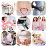 Hysterectomy Seatbelt Pillow Post Abdominal Surgery Myomectomy Pillows with Pocket for Ice/Hot Packs Breast Reduction Belly Incision Tummy Tuck C-Section Recovery Patients Gifts Minky Dot Light Gray