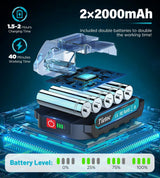 Tietoc Mini Chainsaw 6 Inch Cordless, Portable Electric Chain Saw Small Handheld Battery Powered Super Saws, Stocking Stuffers for Adults Men Christmas Gifts for Men Dad Husband Fathers Women Mom 2025