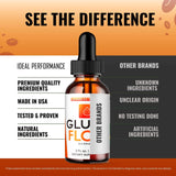 Gluco Flow Drops, GlucoFlow Blood Formula Support Supplement Drops - Maximum Strength, All Natural Healthy Circulation, Stable Levels & Overall Health, Advanced GlucoFlow Droppers Reviews (2 Pack)