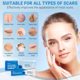 Kunyle Silicone Scar Gel, Scar Cream, Advanced Scar Gel for Surgical Scars, Stretch Marks, Keloid Bump Removal, Old and New Scars 0.70oz (20g)