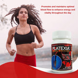 Vision Nutraceuticals Platexia with 3,000 FU Nattokinase NSP-2-90 Vegan Capsules - May Support Blood Circulation - Non-GMO & Kosher - 1 Capsule/Day, 3-Month Supply