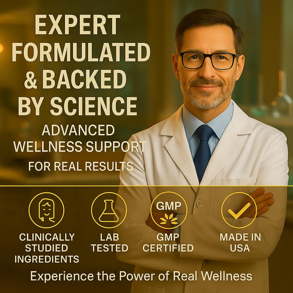 39-in-1 Skin, Gut & Hormone | Cortisol Support – with DIM, Zinc, Probiotics, Ashwagandha, Turmeric & Antioxidants – Clinically-Backed Supplement for Women & Men – Acne, Immune & Detox – 90 Capsules