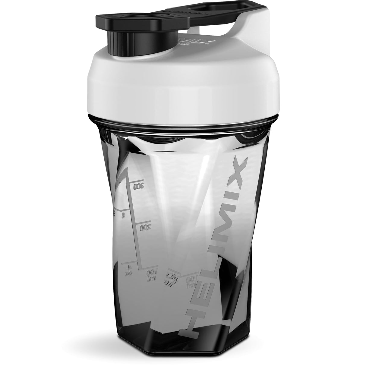 HELIMIX 1.5 Vortex Blender Shaker Bottle Holds Upto 20oz | No Blending Ball or Whisk | USA Made | Portable Pre Workout Whey Protein Drink Shaker Cup | Mixes Cocktails Smoothies Shakes | Top Rack Safe