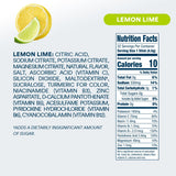 DripDrop Sugar Free Hydration Packets - Zero Lemon Lime - Single Serve Electrolytes Powder Drink Mix - Non-GMO, Gluten Free, Vegan - 32 Sticks