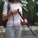 REHAND Walking Cane - Foldable, Adjustable, Collapsible Walking Canes for Men & Women, Pivot Tip, with Travel Bag | Walking Sticks for Seniors & Adults [Pink]