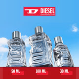 Diesel D By Diesel, Eau de Toilette for Men, Fougere & Amber Scent With Notes of Ginger, Bergamot, Lavender & Vanilla, 3.4 Fl. Oz.