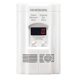 Kidde Carbon Monoxide Detector & Smoke Detector, 10-Year Battery, LED Indicators, Replacement Alert, Test-Reset Button
