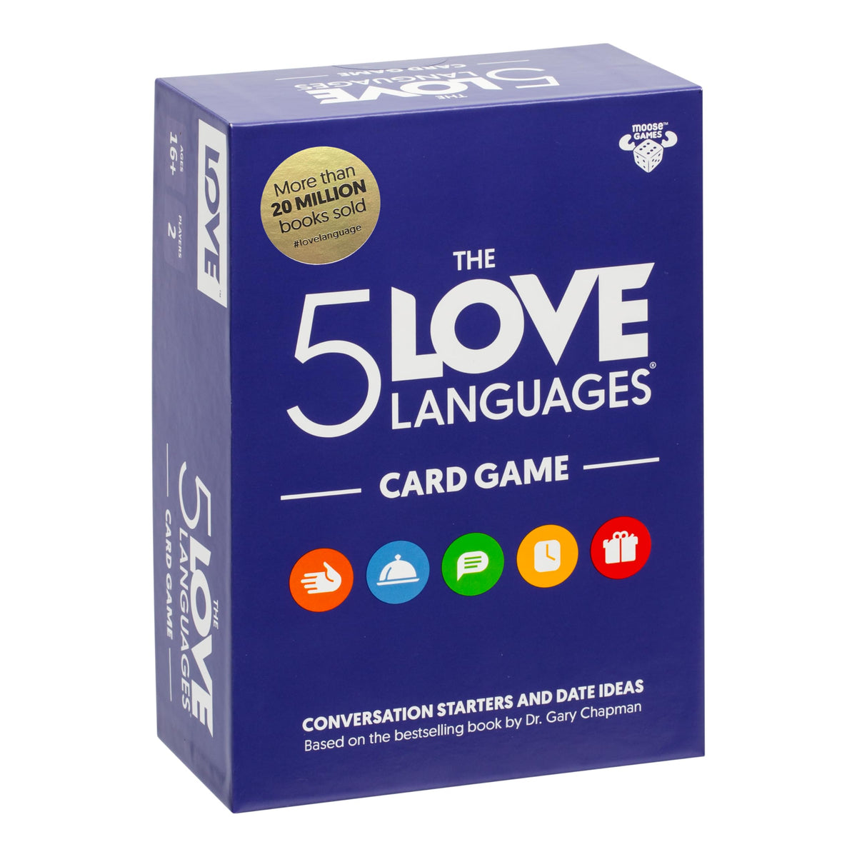 The 5 Love Languages® Card Game, Couples Games for Adults, 2 players, 16+