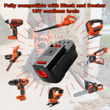 2Pack 4.5Ah HPB18 Ni-Mh Replacement Battery for Black and Decker 18V Battery HPB18 HPB18-OPE Compatible with Black Decker Battery 18 Volt Tools A1718 FS18FL Firestorm Cordless Power Tool（2Pack ）