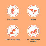 Uqora Flush - Urinary Tract* with D-Mannose, Vitamin C, Vitamin B6, Potassium, Magnesium & Calcium - Gluten-Free & Vegan - Pink Lemonade Flavor - 20 Packets (2 Pack)