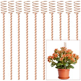 10Pack 17" Electroculture Plant Stakes, Electroculture Copper Gardening Antennas, Long Copper Garden Stakes for Plants Fruits Vegetables Growth, Eco-Friendly & High-Yield