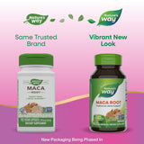 Nature's Way Maca Root, Traditional Libido Support*, 525 mg per Serving, Non-GMO Project Verified, 100 Vegan Capsules (Packaging May Vary)