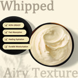 Grass-Fed Beef Tallow Balm for Skin with Raw Honey - Face & Body Moisturizer - Natural Whipped Skin Care Cream for Dry Skin- Hydrating Body Lotion for Nourishment (50g/1.76oz)