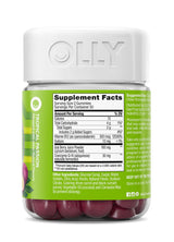 OLLY Daily Energy Gummy,Caffeine Free,Vitamin B12,CoQ10,Goji Berry,Adult Chewable Supplement,Tropical Flavor -,60 Count (Pack of 2)