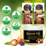 Raw Batana Oil for Hair Growth by Dr. Sebi Organic Raw Honduras Oil Paste, 100% Pure and Natural, Botana Prevents Hair Loss, Eliminates Split Ends for Men & Women