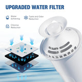 Water Filter Replacement Compatible with Brita Water Pitchers and Dispensers, by DESENRUIS for Classic 35557, OB03, Mavea 107007, Reduce Chlorine and Bad Taste, BPA free, Pack of 3